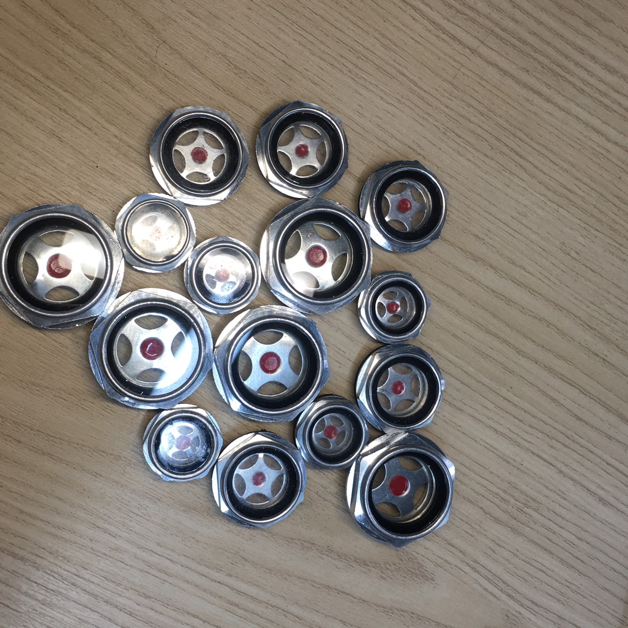 Mắt thăm dầu máy nén khí piston, mắt dầu các kích cỡ