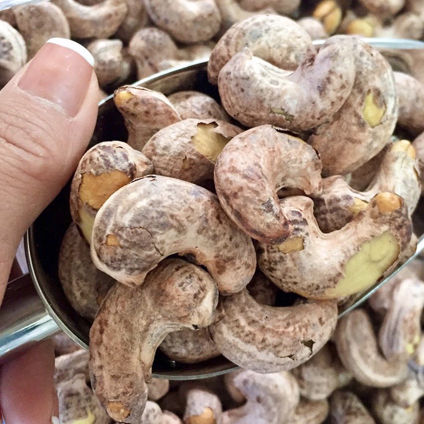 Hạt điều rang muối nguyên lụa 250gr