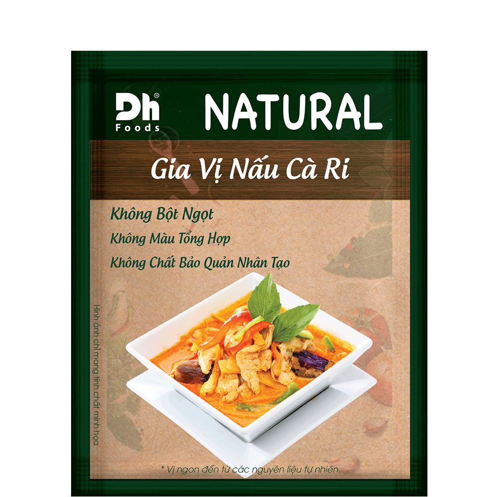 NATURAL GIA VỊ NẤU CÀ RI