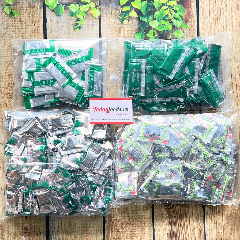 Nước Tương Gói Nhỏ tiện dụng cho quán bán mang đi