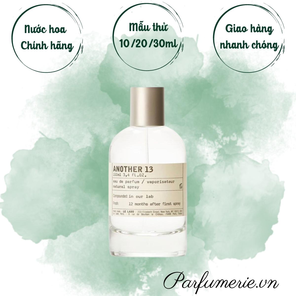 Mẫu thử Nước hoa ANOTHER 13; Nước hoa unisex thơm lâu nhẹ nhàng, thanh lịch, tinh tế