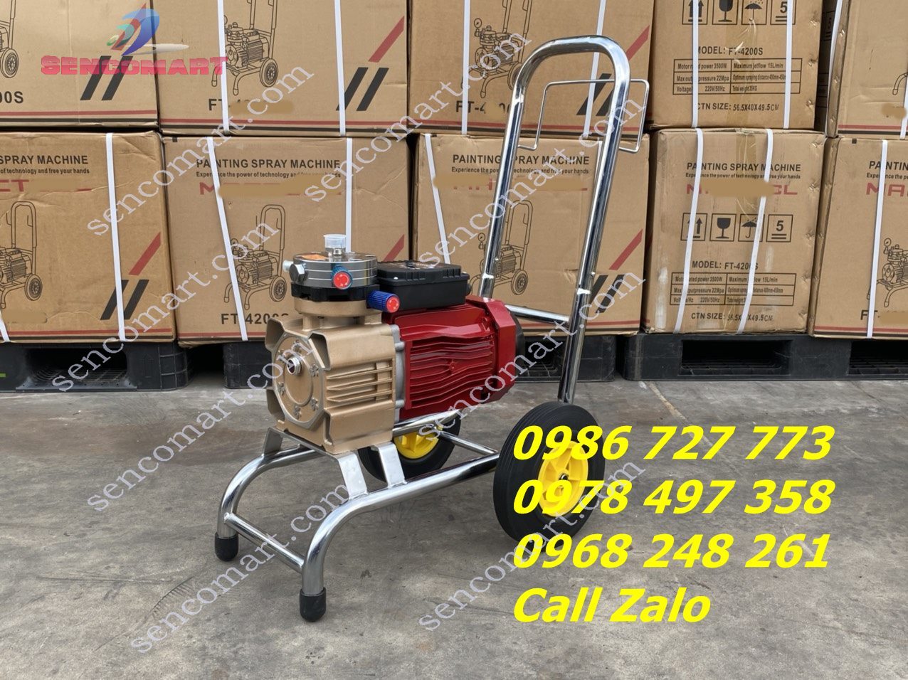 Máy phun sơn giá rẻ PS-3000W