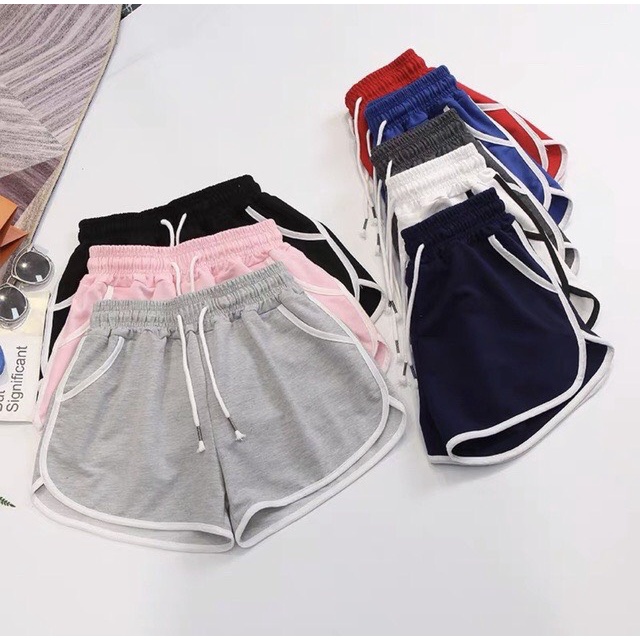 Quần đũi nữ 6 màu ,quần short unisex vải cotton cao cấp ulzzang