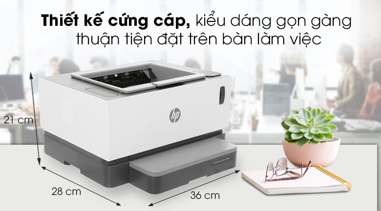 Máy In Laser Trắng Đen HP Neverstop Laser 1000w Wifi