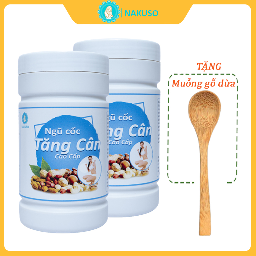 1kg ngũ cốc tăng cân cao cấp - sữa hạt 25 loại hạt cho người gầy, trẻ em, người già nakuso