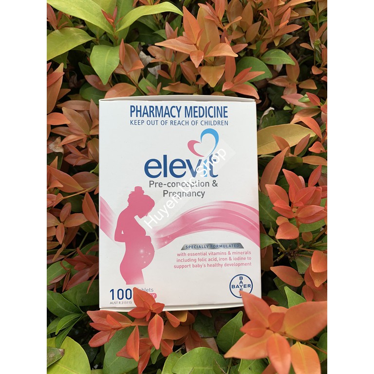 Elevit bầu chính hãng úc - vitamin bà bầu 100 viên