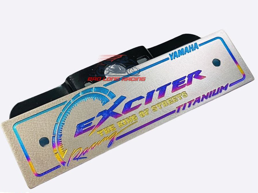 Bảng tên TITANIUM điện phân dành cho EXCITER (100% TITAN)