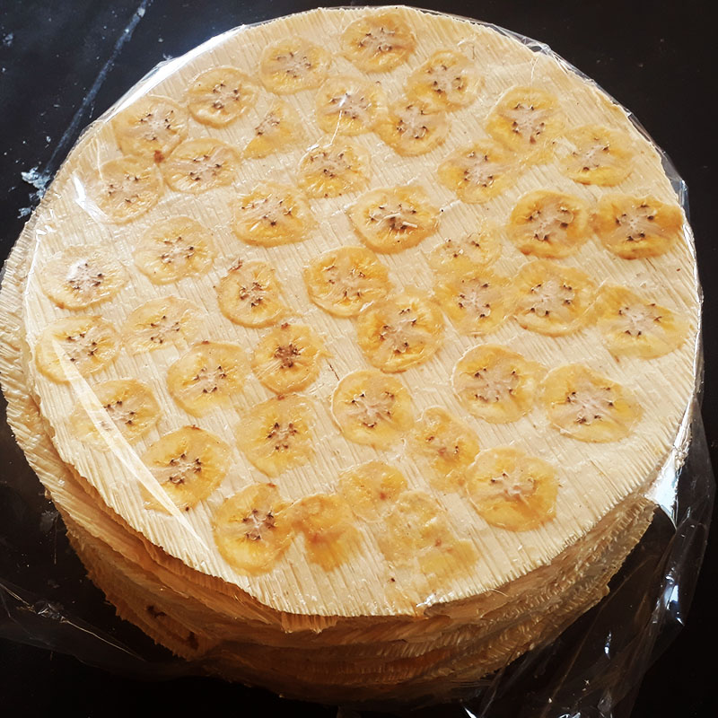 Bánh phồng mì chuối béo bánh sống 50 cái Giá 191,100 Đồng*Miễn phí vận chuyển