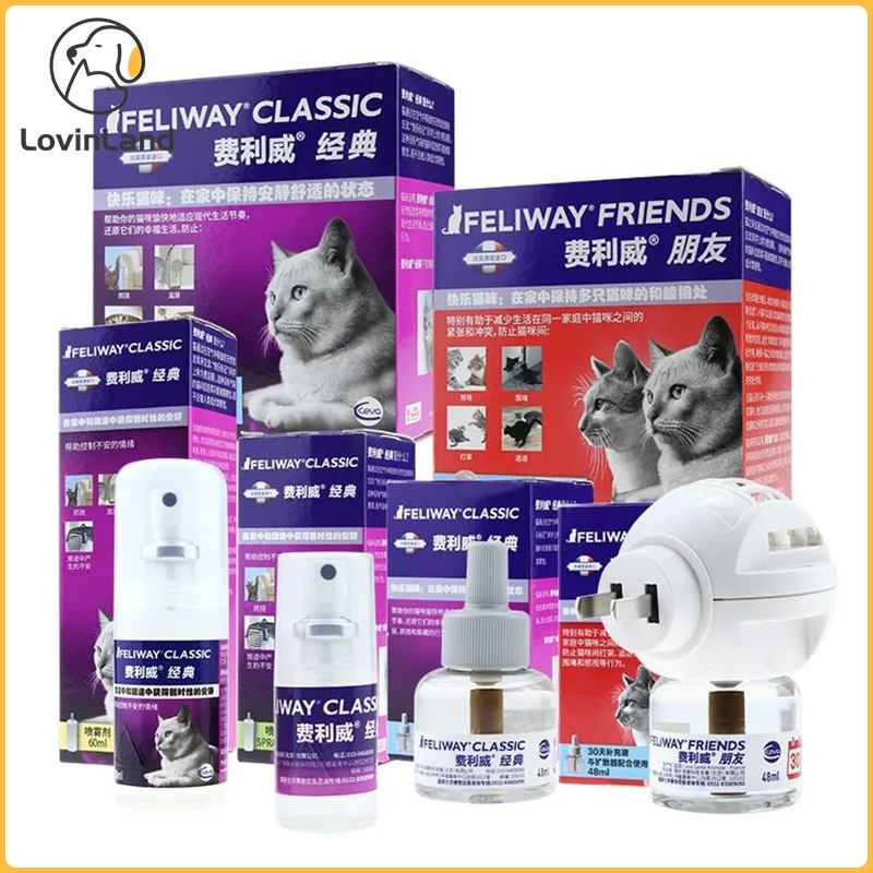 Xịt làm dịu mèo Feliway Máy khuếch tán pheromone cổ điển FELIWAY Friends