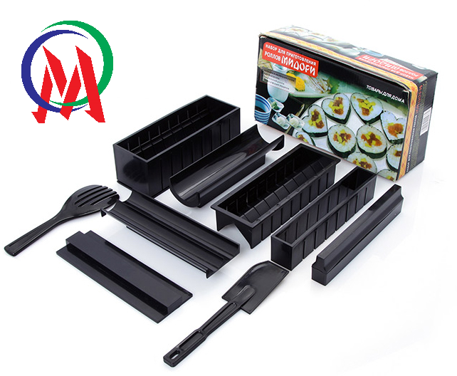Bộ dụng cụ làm sushi 10 món chế biến món sushi