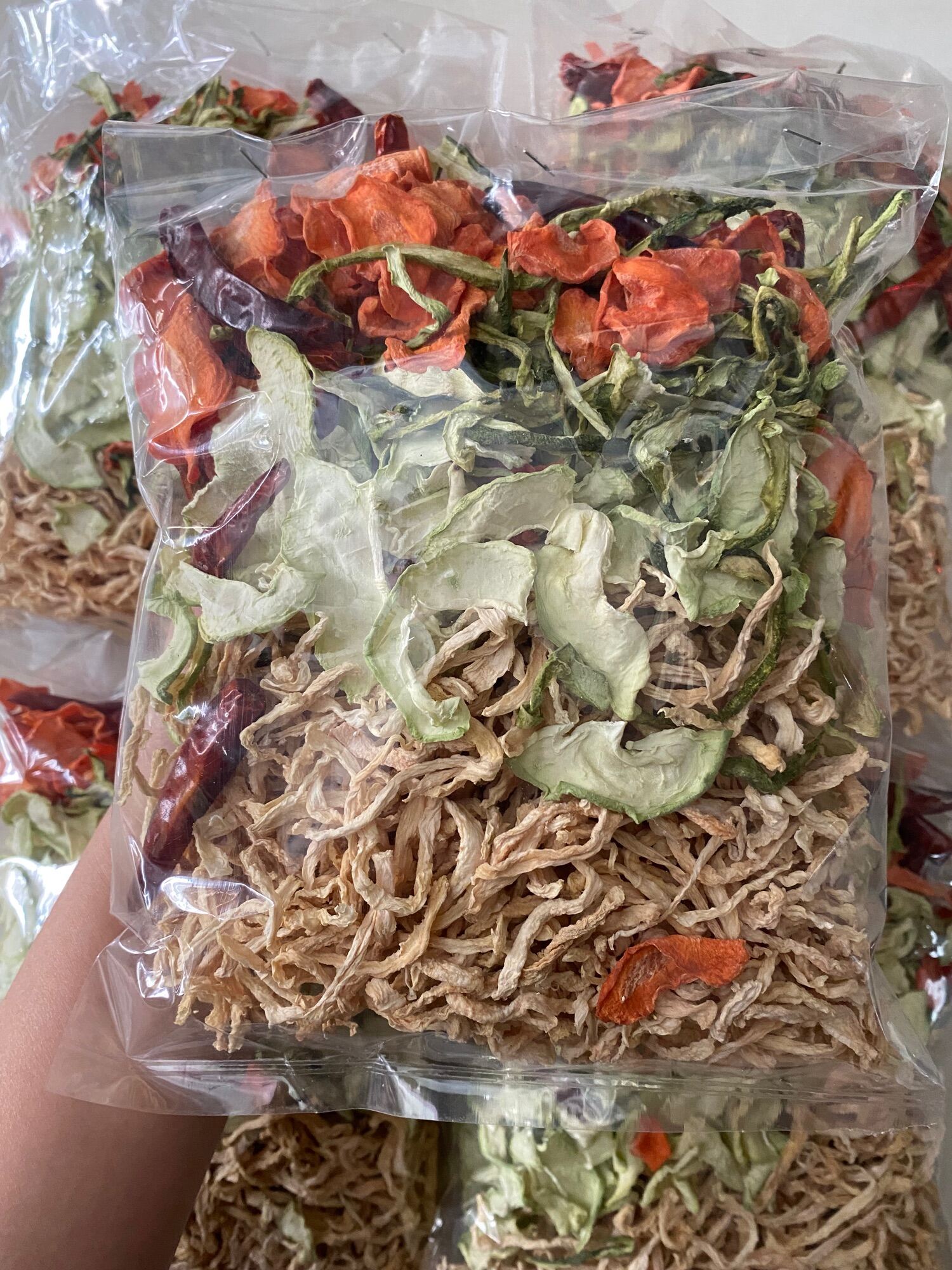 Dưa món sấy khô set dùng thử 50g