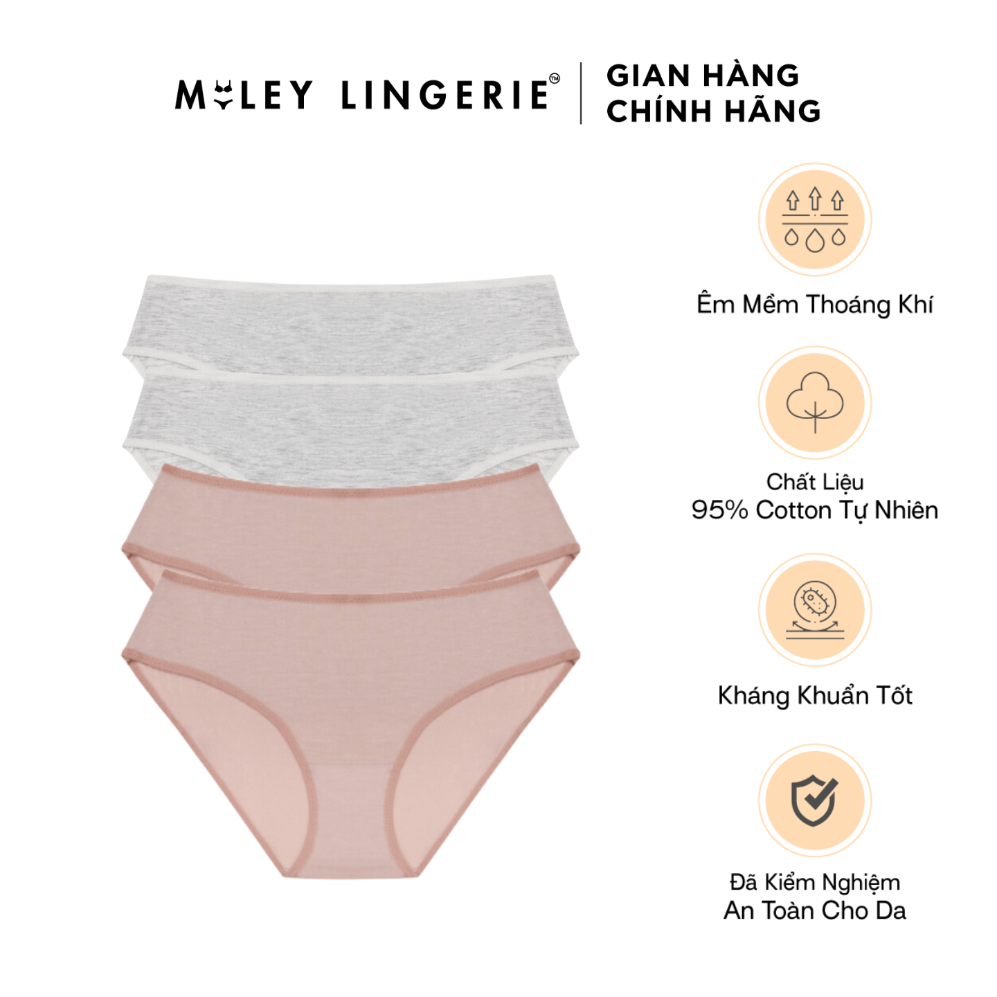Combo 4 Women's Cotton Flexi Miley Lingerie Panties