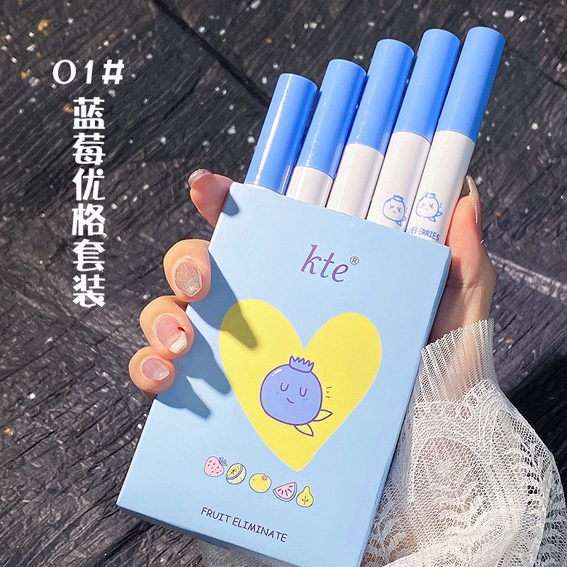 Set 5 cây son kem lì kte fluffy matte lip glaze son xinh lắm luôn