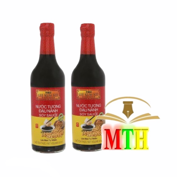 Combo 2 chai - nước tương đậu nành lee kum kee - chai 500ml