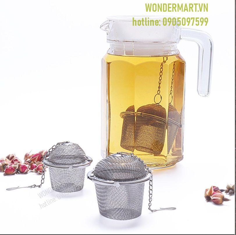 [HCM]Quả cầu lọc trà phong cách cổ điển quý tộc Anh lưới inox 5.5cm