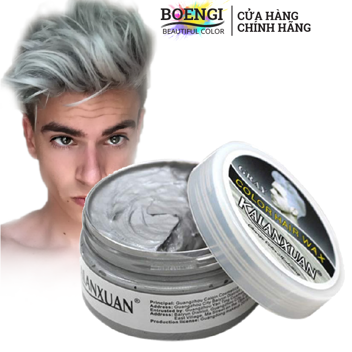 [HCM]Sáp Vuốt Tóc Đổi Màu Xám Khói l Bạc Tạm Thời KALANXUAN Chính Hãng - BOENGI