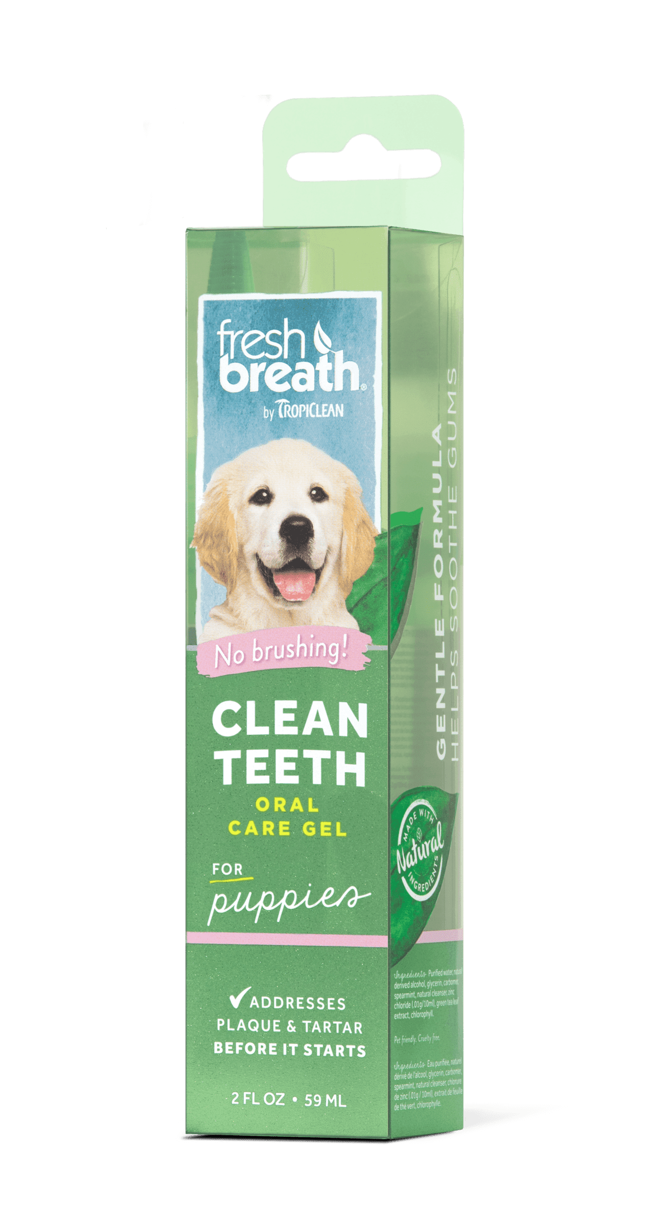 GEL NGĂN NGỪA MẢNG BÁM CHO CHÓ CON Fresh Breath Clean Teeth Oral Care Gel for puppy - 59ml