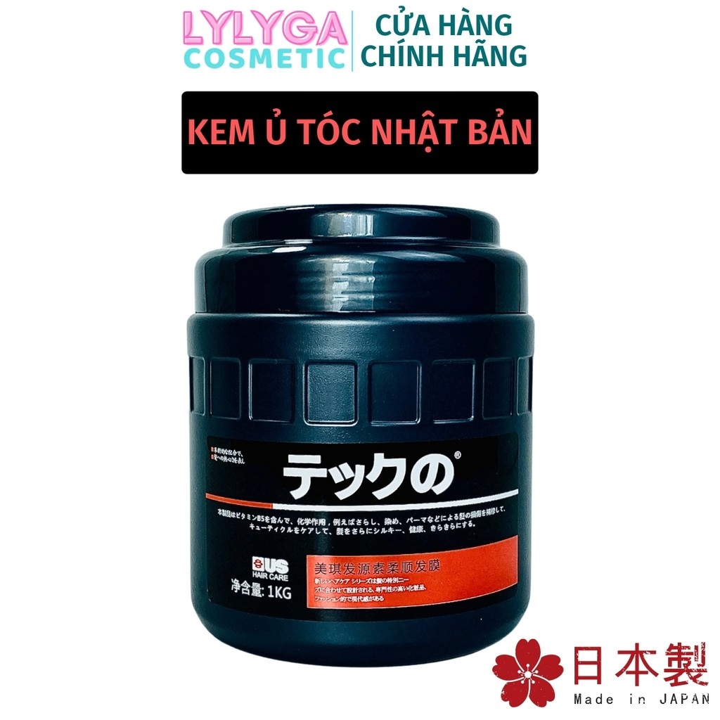 Kem hấp tóc ủ tóc nhật bản intensive moisture 1000ml keratin collagen hấp ủ tóc tại nhà mềm mượt hiệu quả ut11