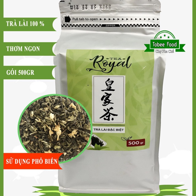 Trà lài đặc biệt royal tea 500g - đen - s