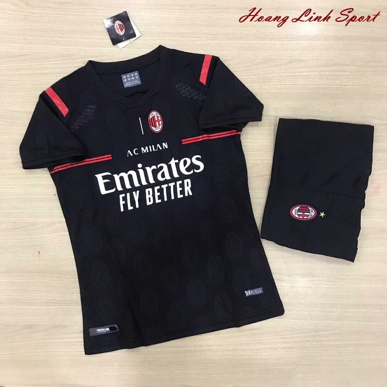 Áo Bóng Đá CLB AC Milan  -Mẫu Sân Khách 2021 -Bản Thi Đấu-Chất Vải Polyester Thái