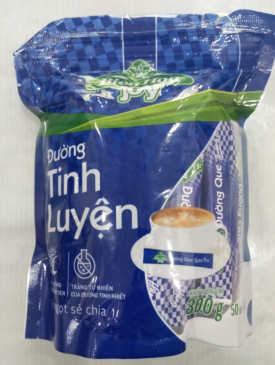 Đường que tinh luyện/ đường que cà phê biên hòa joy 300g
