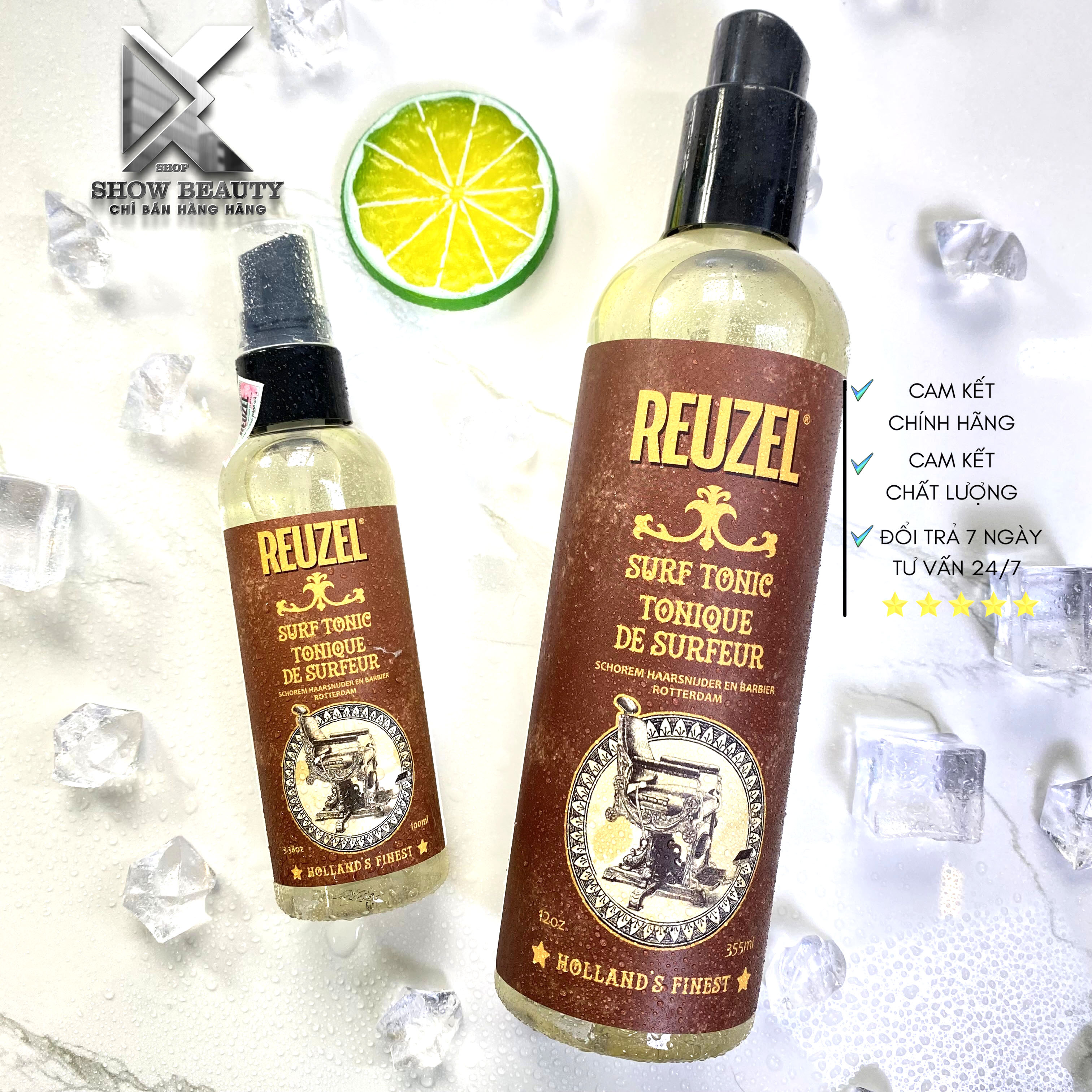 Xịt Tạo Phồng Reuzel Dưỡng Tạo Kiểu Surf Tonic