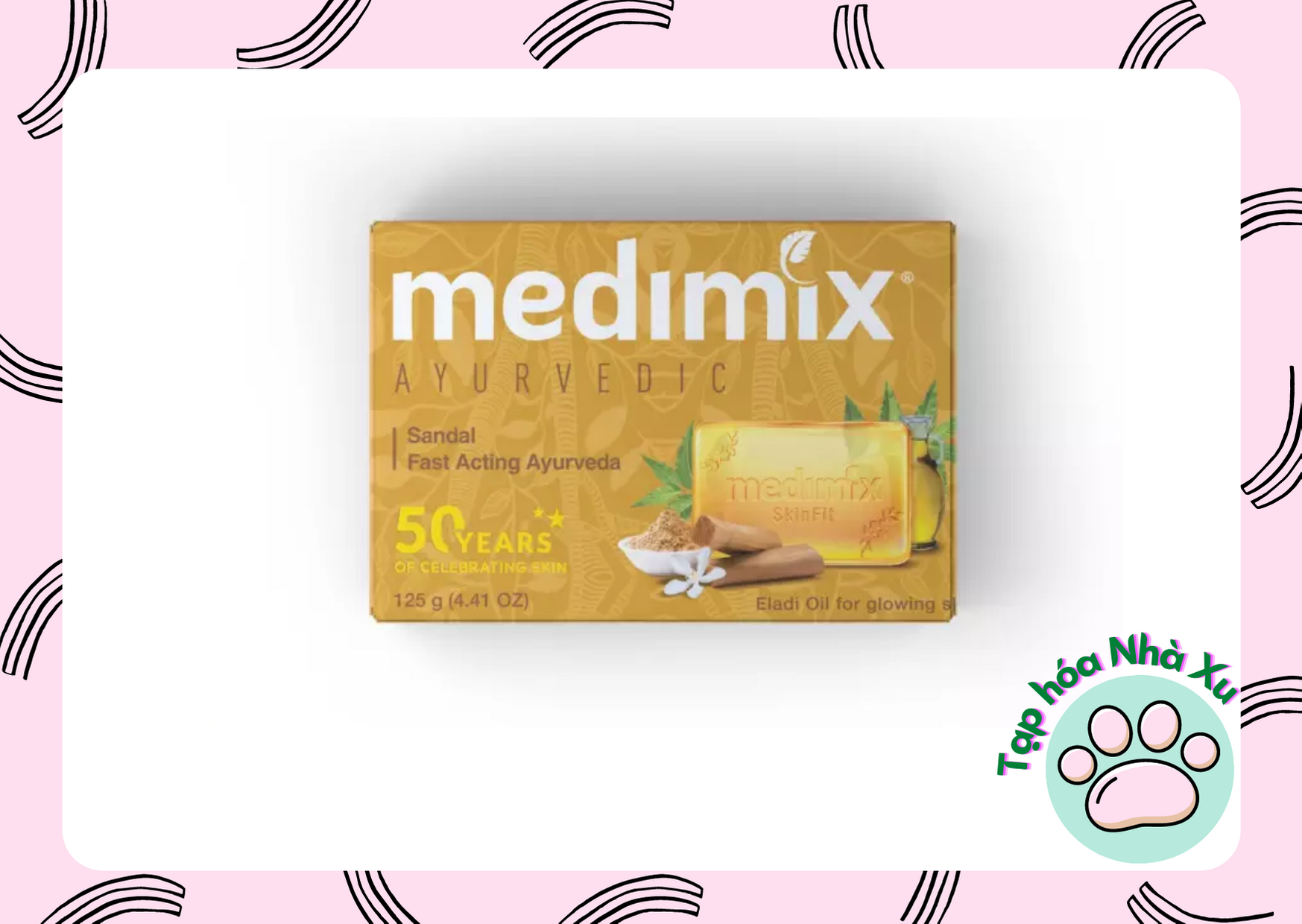 Xà phòng Medimix Đàn hương và dầu Eladi