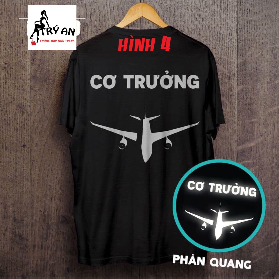 Áo thun phản quang siêu hot cho anh em phi công chất cotton 4c HT31010