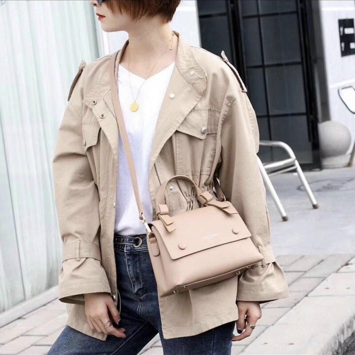 Túi đeo chéo, xách tay nữ 2 khuy bb313