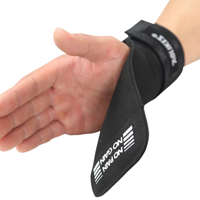 Găng Tay Tập GYM Lifting Grips Aolikes Pro Hở Mu Bàn Tay 1 Đôi