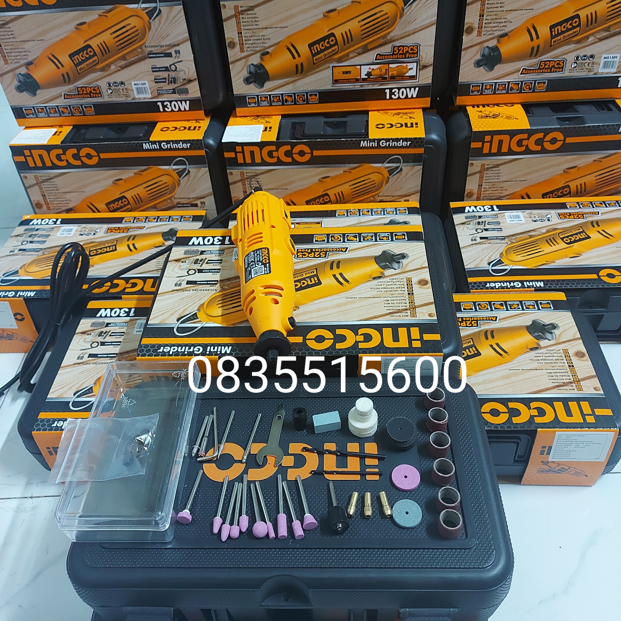 Máy mài khuôn mini 130w ingco mg1309 máy mài khuôn đa năng điều tốc