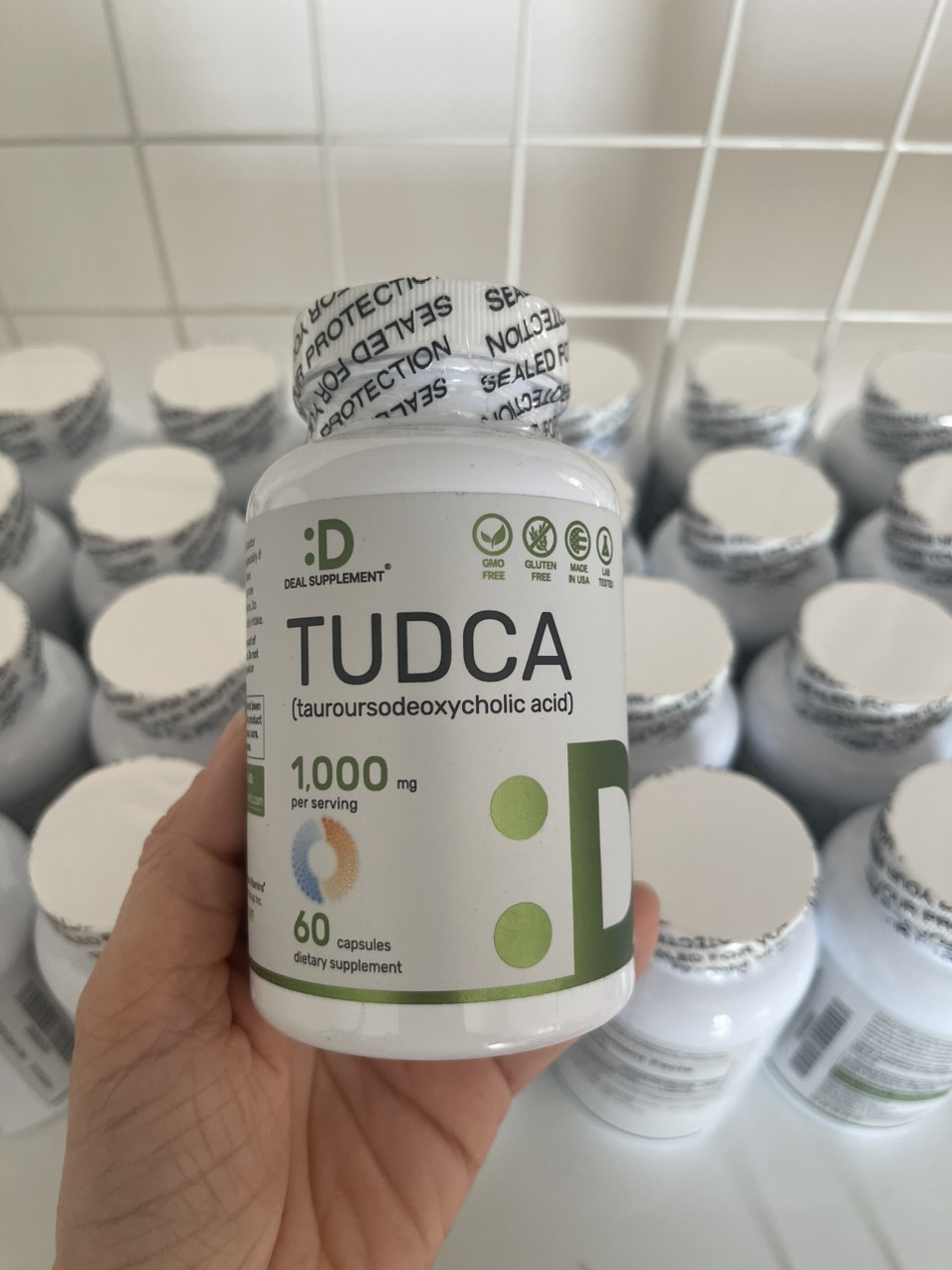 Viên hỗ trợ giải độc gan, tăng cường sức khỏe TUDCA Deal Supplement 60 viên
