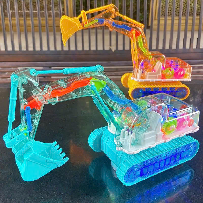 Toy Cars for Children with Led Lights and Sound – Many Models of Electric Cars, Motorcycles, Robots, Construction Vehicles - 3