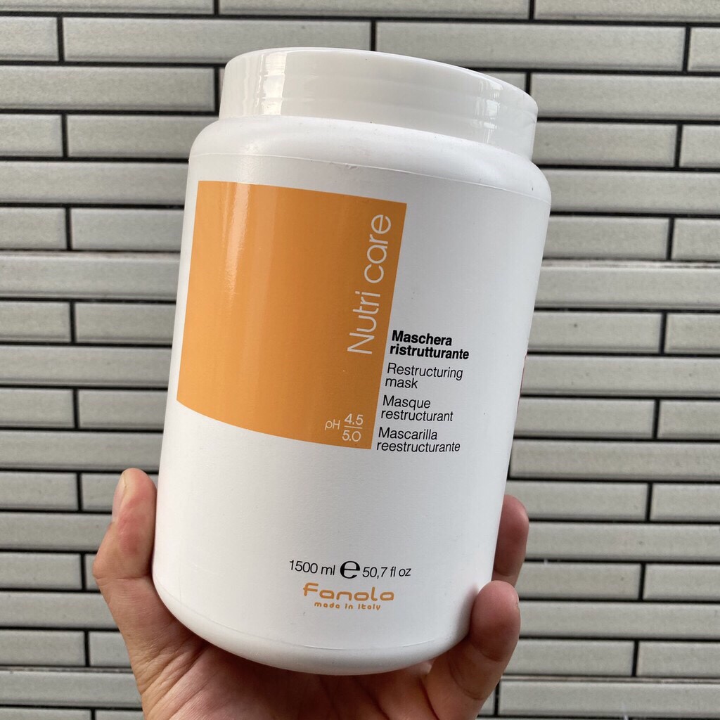??Best Seller??Hấp dầu Fanola Nutricare Mask ngăn tóc hư tổn 1500ml