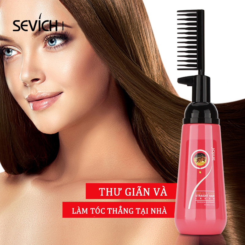 150ml kem duỗi tóc - kem duỗi tóc lược duỗi tóc keratin, dầu argan làm thẳng tóc vĩnh viễn