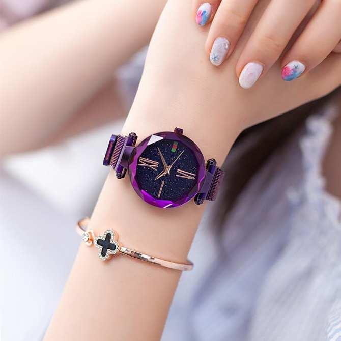Đồng hồ thời trang nữ dây nam châm dimini - hàn quốc