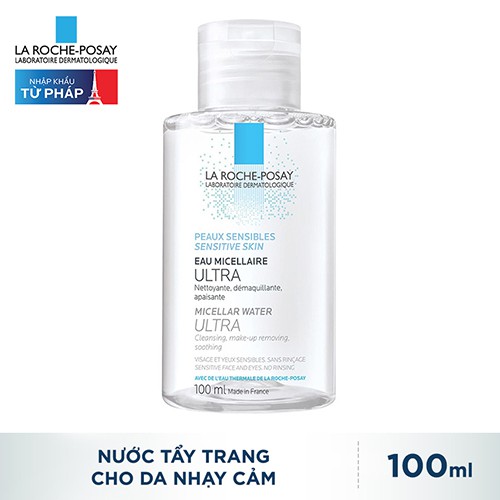 [HCM]Nước Tẩy Trang Micellar Water Cho Da Nhạy Cảm La Roche Posay (100ml)