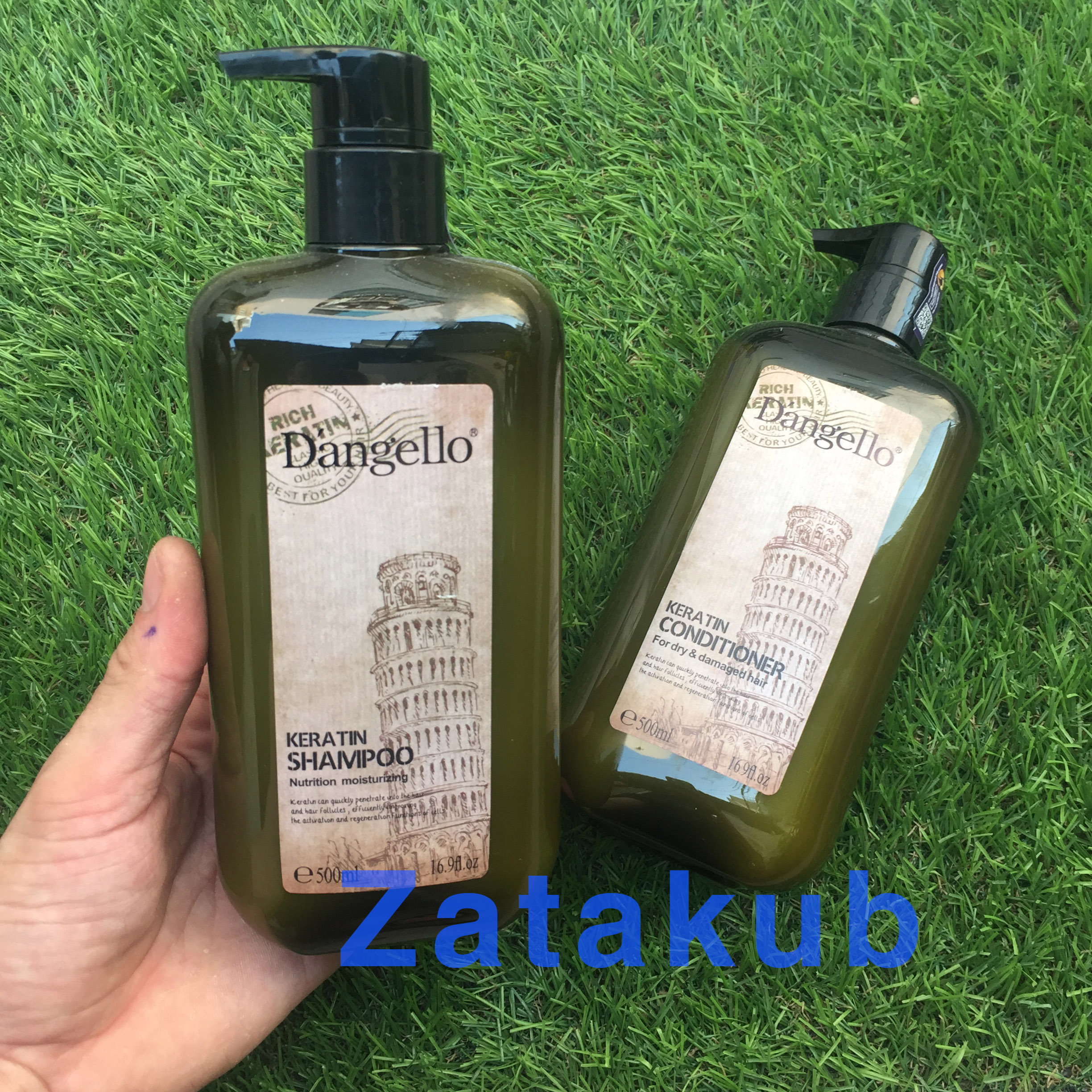 Dầu gội xả siêu mượt Dangello Keratin 500mlx 2