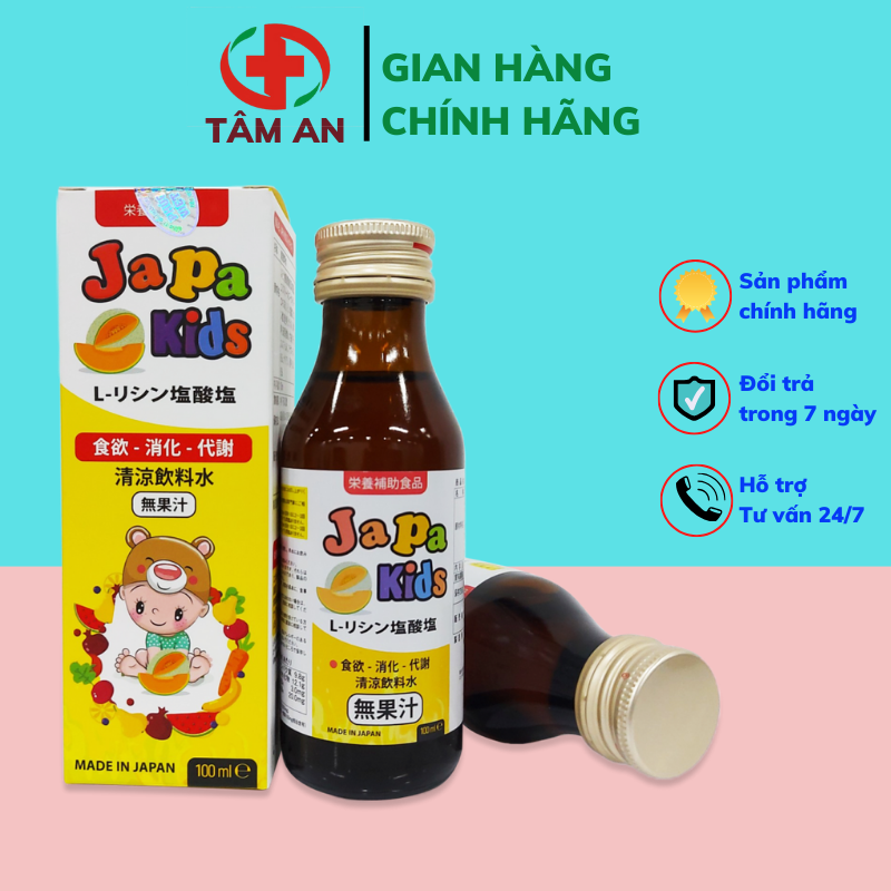 [CHÍNH HÃNG - HOÀN TIỀN]Japa Kids, Hỗ trợ tăng cường tiêu hóa, hỗ trợ ăn ngon miệng