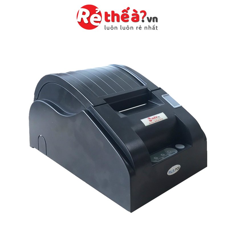 Máy in hoá đơn k58 usb lan wifi in bill tính tiền pos từ các phần mềm bán hàng khổ giấy 58mm tặng 1 cuộn bill