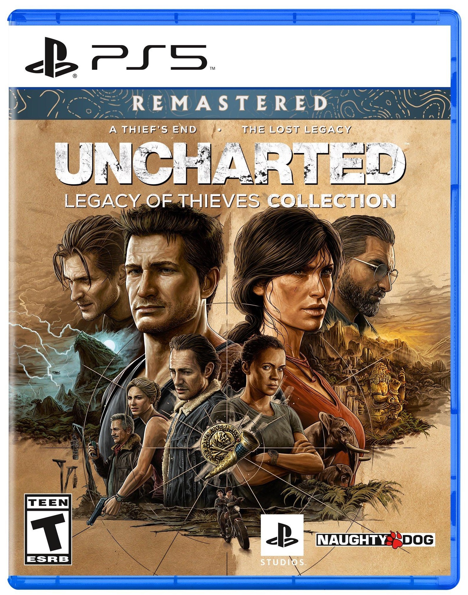 Đĩa Game PS5 UNCHARTED Legacy of Thieves Collection