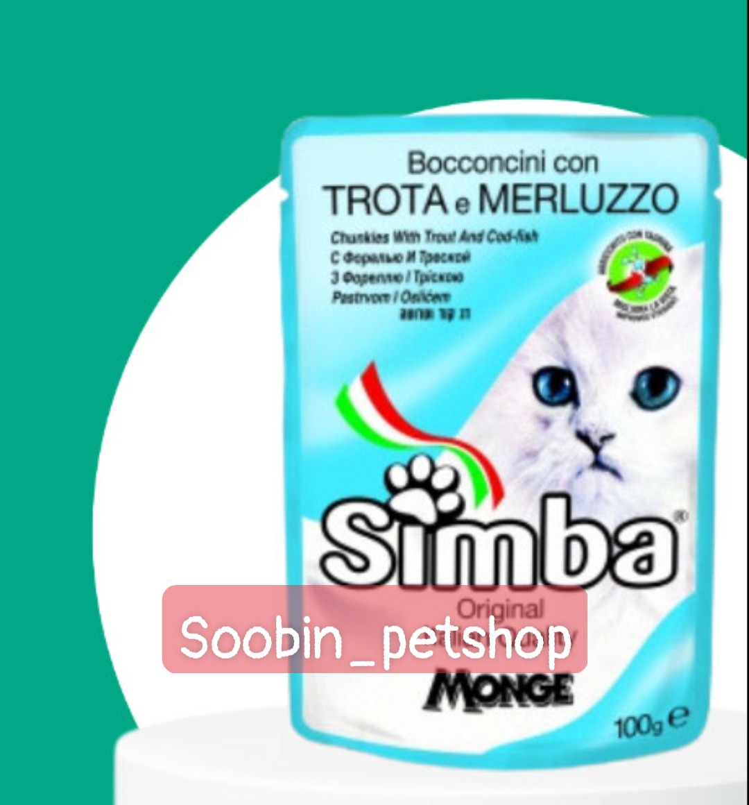 Pate cho mèo Simba nhập khẩu từ Ý