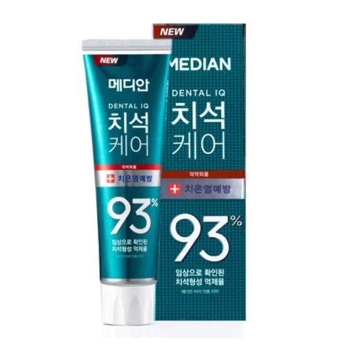 Kem đánh răng trắng răng Median Dental IQ 93% Hàn Quốc  (120g)