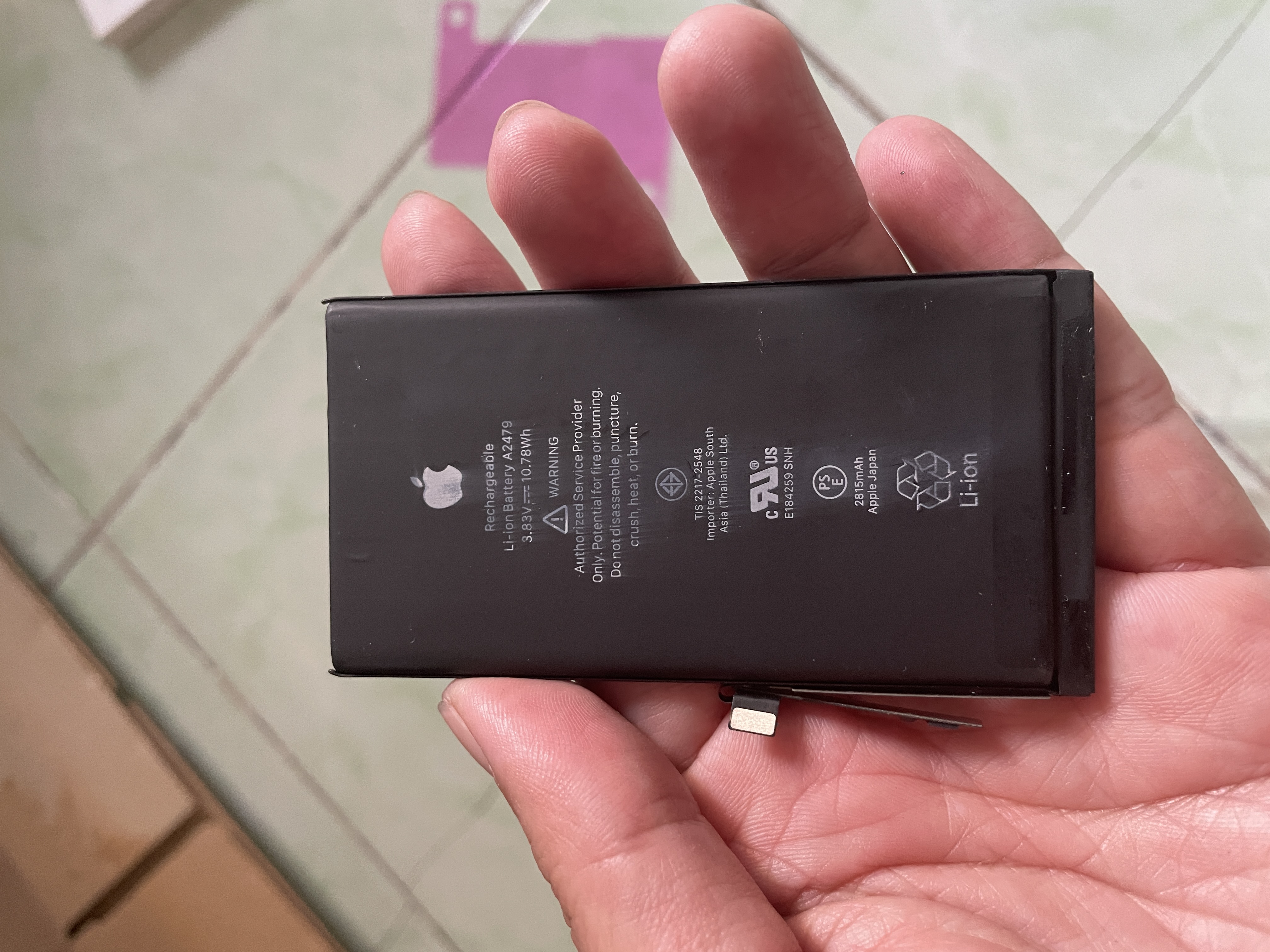Pin ip cũ ip xr, ip 11, ip 11 pro max, ip 12 pin cũ dung lượng còn trên 70%