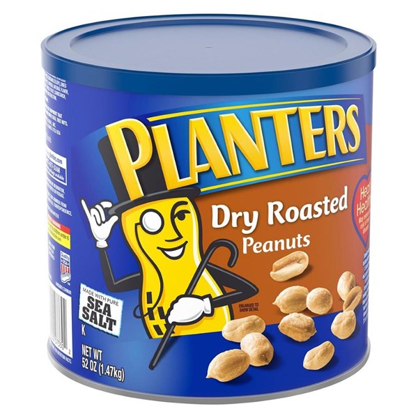 Đậu Phộng Planters Dry Roasted Peanuts – 1.47kg Mỹ