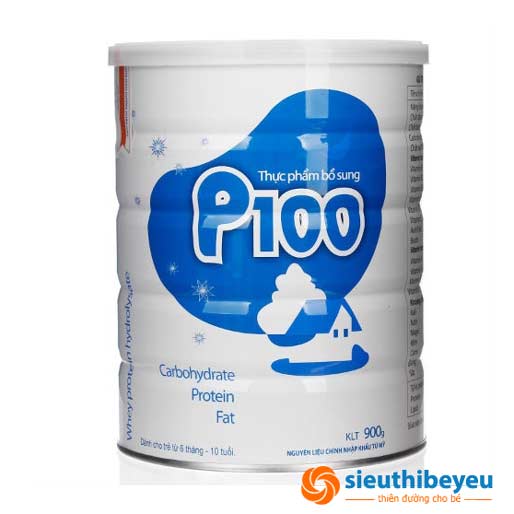 Sữa p100 hộp 900g date 7-2-2025