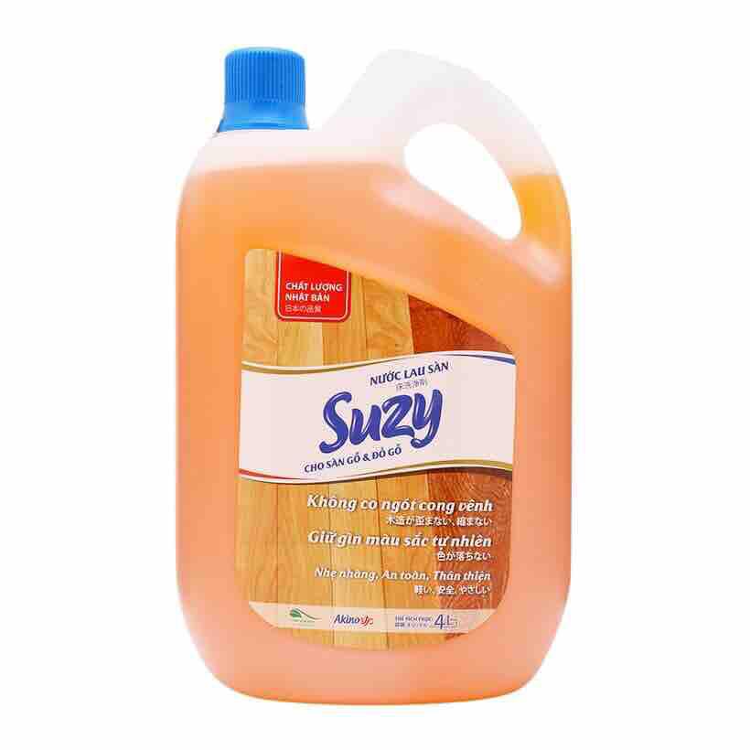 Nước lau sàn gỗ suzy nhật bản 4L