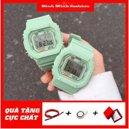 Đồng Hồ Nữ Sanosi Thể Thao Xanh Matcha Cực Chất - shop bình minh