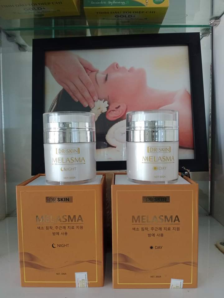 [GIÁ SỐC MỪNG KHAI TRƯƠNG]Bộ kem sạch nám Dr Melasma Skin, kem tái tạo dưỡng trắng, hết nám , da căng bóng Mai Sara S8