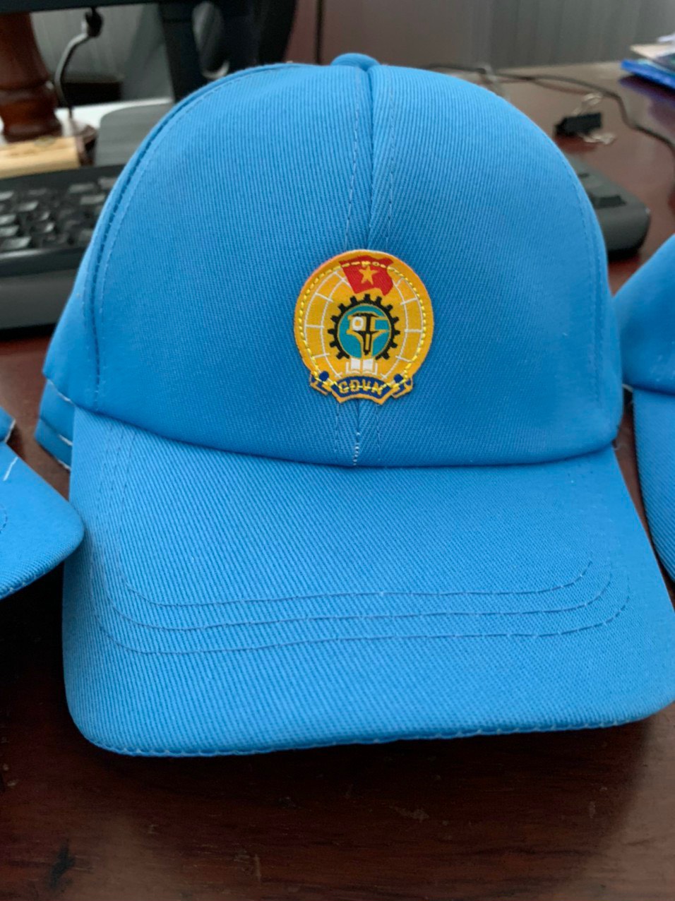 Mũ nón logo thêu công đoàn